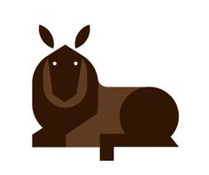 Moose by Always With Honor #icon #iconic #icondesign #picto #illustration #animal #elk #moose