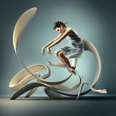 MOTION IN AIR on the Behance Network #dital #art