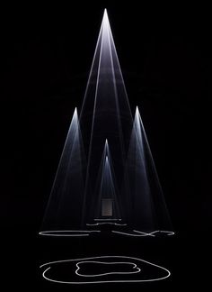 Anthony McCall #gallery #sculpture #projection #installation #shapes #germany #art #light