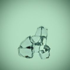 the pieces #print #glass #poster #ice #green