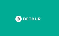 Detour audio tour travel app interactive spoken word npr Logo and Branding - Logos | Strohl Inc | A San Francisco Brand