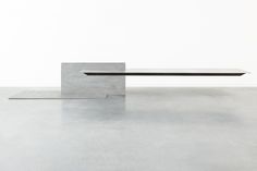 Cantilevered Table ‹ NoxDesign #interior #steel #design
