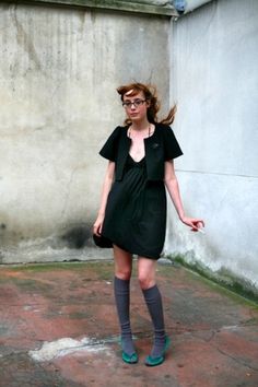 On the Street…….That Girl!, Paris « The Sartorialist #fashion #black