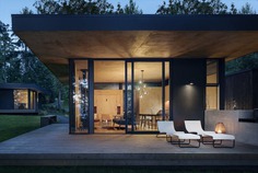 indoor outdoor family retreat Wittman Estes Architecture + Landscape