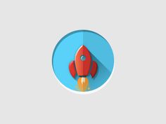 Trendgraphy #illustration #icons #rocket