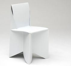 folding origami paper chair #furniture