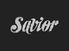Savior Company #clothing #apparel #design #tshirt #shirt #product #savior #tee #type #christian #typography