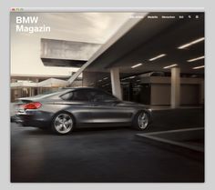 BMW Magazin #design #auto #website #web #layout #car