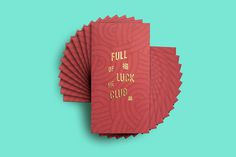 full of luck bar restaurant chinese beautiful color colorful modern graphic design corporate design interior branding brand beauty best top