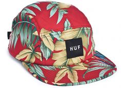 Five-Panel Hats #huf #print #hat #pattern