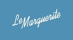 Le Marguerite on the Behance Network #chocolate #logo #typography