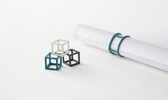 Cubic rubber band Nendo #elastic #band