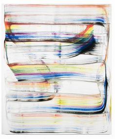 Untitled (mega brush) - Julia Dault #canvas #on #art #oil