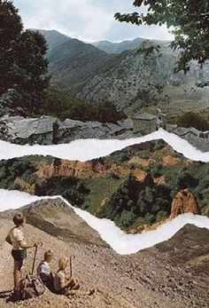 The Collective Loop #pauline #nature #collages #bastard #mountains
