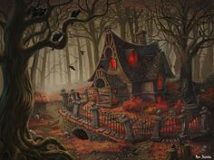 witch house by totalnol #totalnol #witch #house
