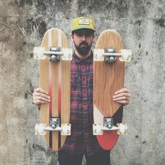 Worlds Greatest Skate Co. #beard #geometric #grid #skate #skateboard