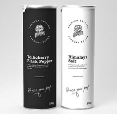 Lovely Package | Curating the very best packaging design #white #packaging #effective #black #minimal #pringles