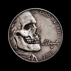 FFFFOUND! #skull #nickels