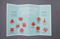 Exploring Singapore on Behance #layout