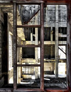 Power Station, a #series of #photographs of an #abandoned #power station by Spanish photographer #Cesar Azcarate.
