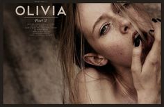Olivia part 2 | Volt Café | by Volt Magazine #beauty #design #graphic #volt #photography #art #fashion #layout #magazine #typography