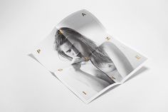 P MAGAZINE POSTER #white #photo #black #designbyface #poster #gold #face