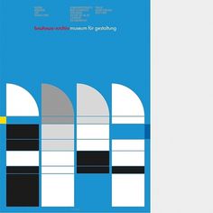 plakate: bauhaus-archiv, ausstellungsplakate #geometry #design #graphic #illustration #architecture #poster #bauhaus #berlin