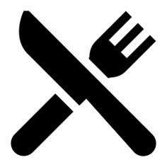 See more icon inspiration related to food, eat, fork, knife, restaurant, symbol, cutlery and food and restaurant on Flaticon.