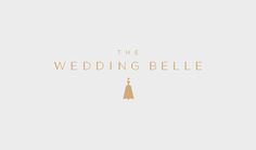 The Wedding Belle on Behance #bride #gold #logo #wedding #belle #bell