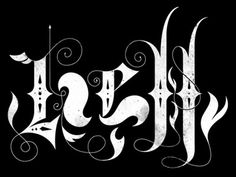 Dribbble - The Inferno Below by Matt Chase #type #lettering