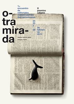 Otra mirada : Isidro Ferrer #ferrer #design #isidro #poster #art #typography
