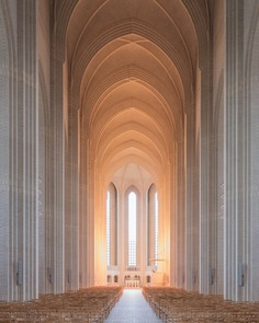 Expressionist Church Architecture Photos by Ludwig Favre