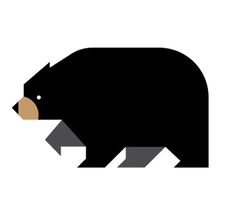 Blackbear by Always With Honor #icon #iconic #icondesign #picto #illustration #animal #bear