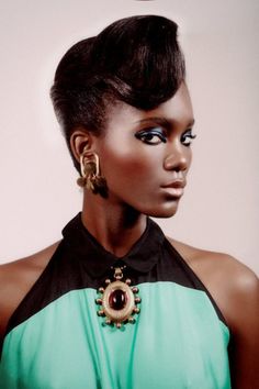 Shades of Blackness #fashion #photography #woman #black