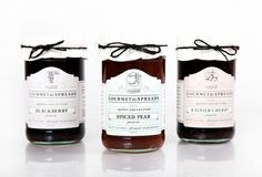 Blackberry Farms Baking | Packaging on @hunieco #packaging #jam