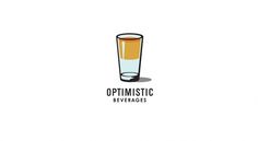 Logo | Optimistic Beverages | Helms Workshop #logo #vector #branding
