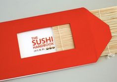 Piccsy :: Design Etiquette | The Sushi Handbook #sushi #design #handbook