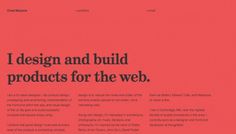 Chad Mazzola - Web design inspiration from siteInspire #website #mazzola #chad