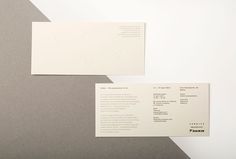 FUHA by Tomomi Maezawa #envelope #invitation #print