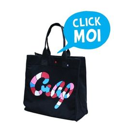 Rockwell Designer Clothing - american holiday - crap bag / 4colors on black #bag #crap #parra