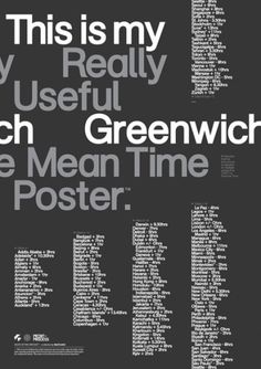 Print-Process / Product / Greenwich mean time #creative #print #mash #process