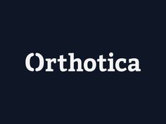 Orhotica #logo #branding