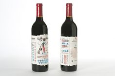 Holiday 'Harold' Wine Promo 2010 on the Behance Network #package #illustration #design #wine