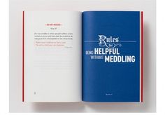 The Rules for the Conduct of Life Booklet - FPO: For Print Only #rule #booklet #design