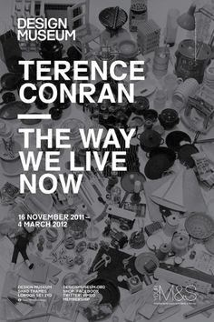 Spin — Terence Conran Exhibition #exhibition #typography