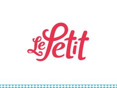 Le Petit on Behance #branding