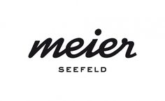 Meier Seefeld Logo Design by Bureaura Bensteiner. | LogoStack #logo #design