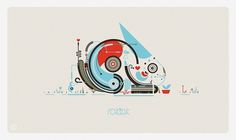 Leandro Castelao #vector #illustrator #clean #poster #rabbit
