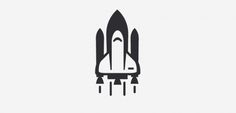 Magnificent Space Shuttle icon #icon #shuttle #iconography