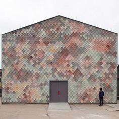 Yardhouse by Assemble #architecture #pantones #pattern